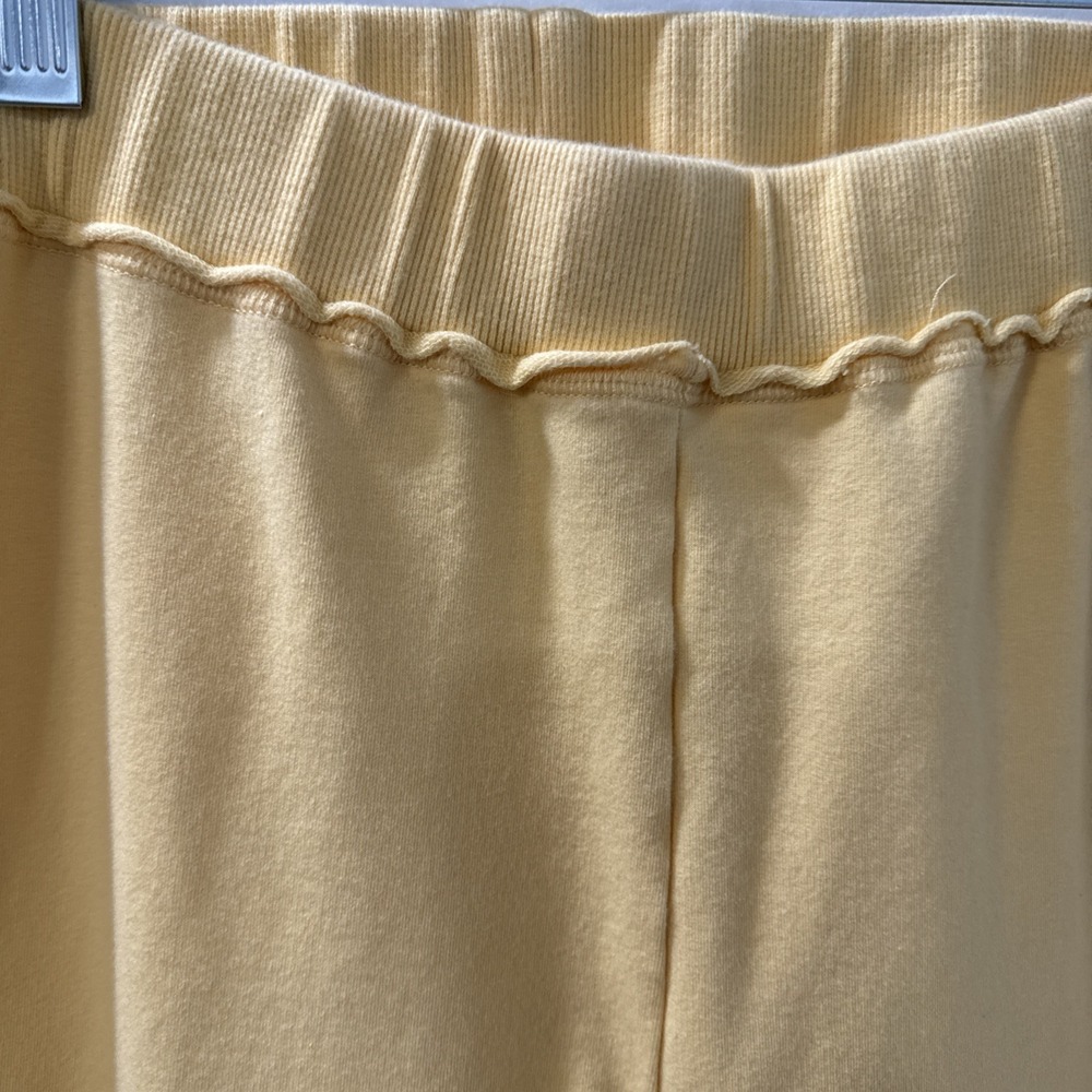 Neimann Marcus Yellow Track Suit Straight Leg, Full Zip Hooded Jacket Size Small - Picture 14 of 16